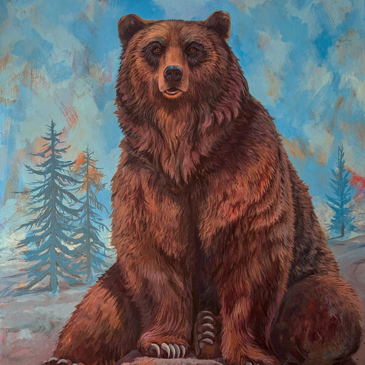 Terracotta, an original painting by Canadian artist Andrew Gable.