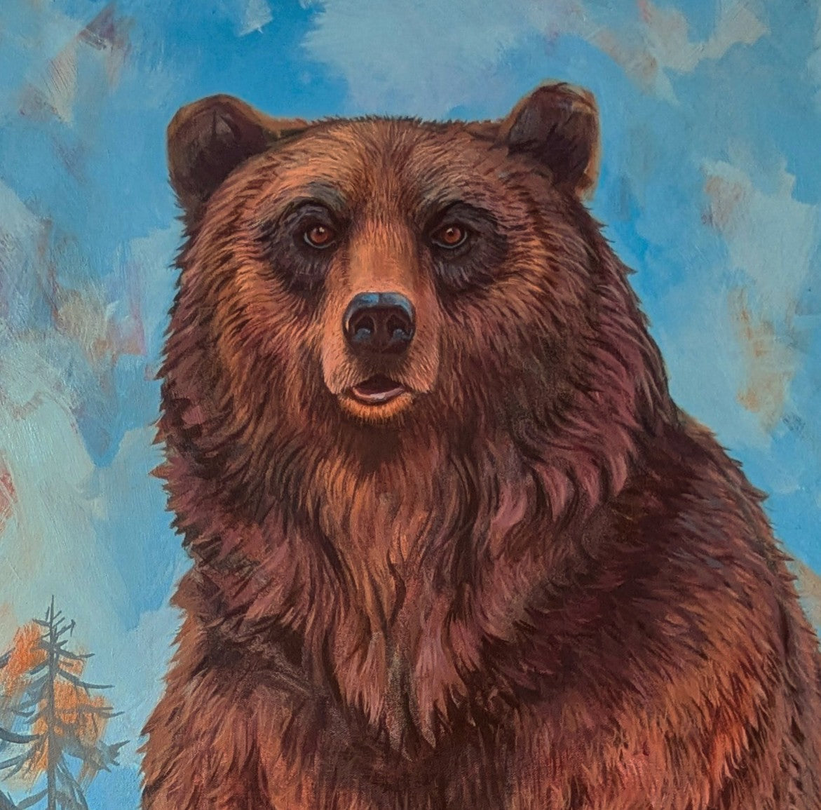 Terracotta, an original painting by Canadian artist Andrew Gable.