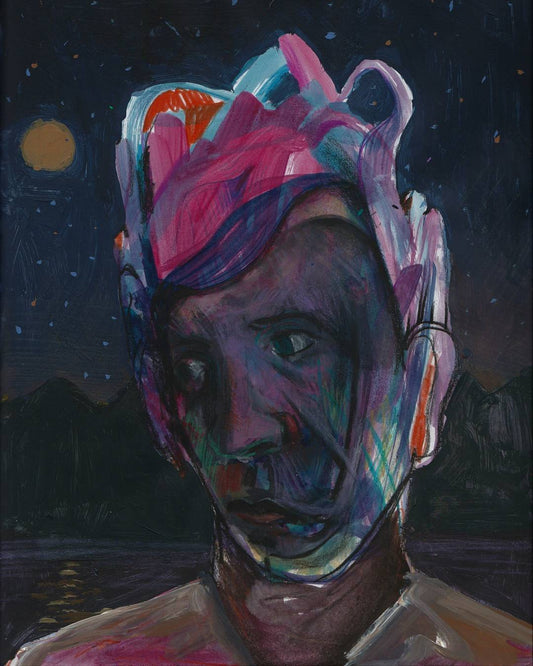Understanding The Dark Nights Of The Soul, an original drawing by Canadian artist Andrew Gable.