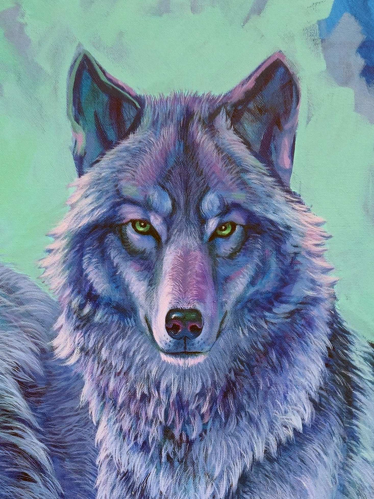 Stronger Together, an original painting by Canadian artist Andrew Gable.