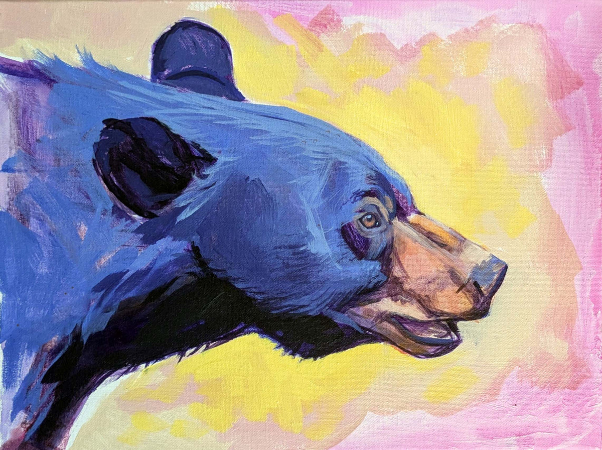 Joy, an original painting by Canadian artist Andrew Gable.