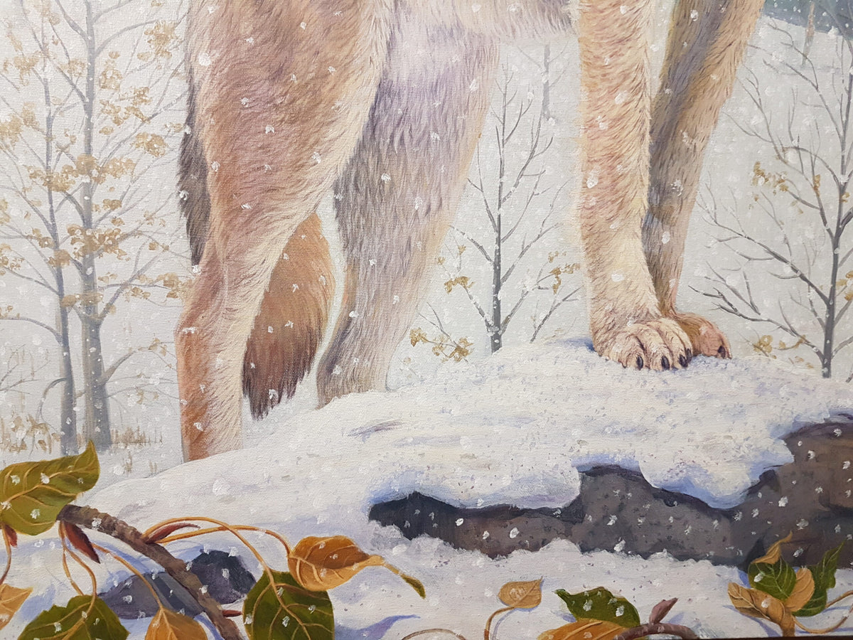 Quiet Strength, an original painting by Canadian artist Andrew Gable.
