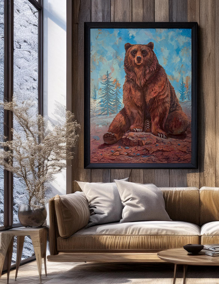 Terracotta, an original painting by Canadian artist Andrew Gable.