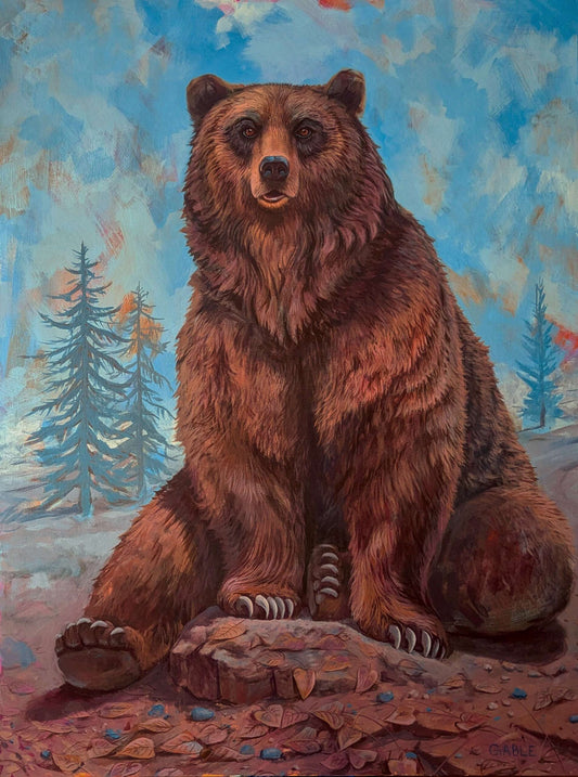 Terracotta, an original painting by Canadian artist Andrew Gable.