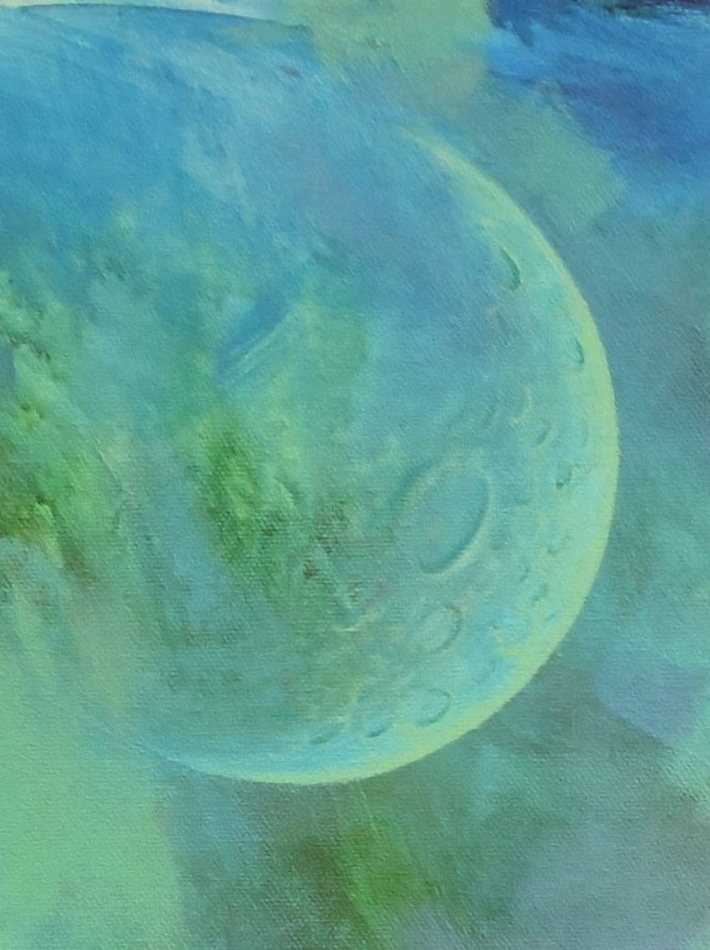 Stronger Together, an original painting by Canadian artist Andrew Gable.