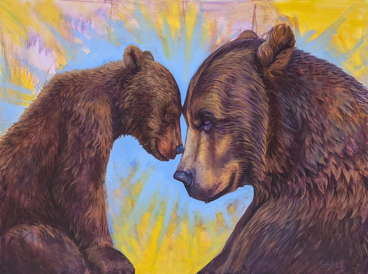 Source, an original painting by Canadian artist Andrew Gable.