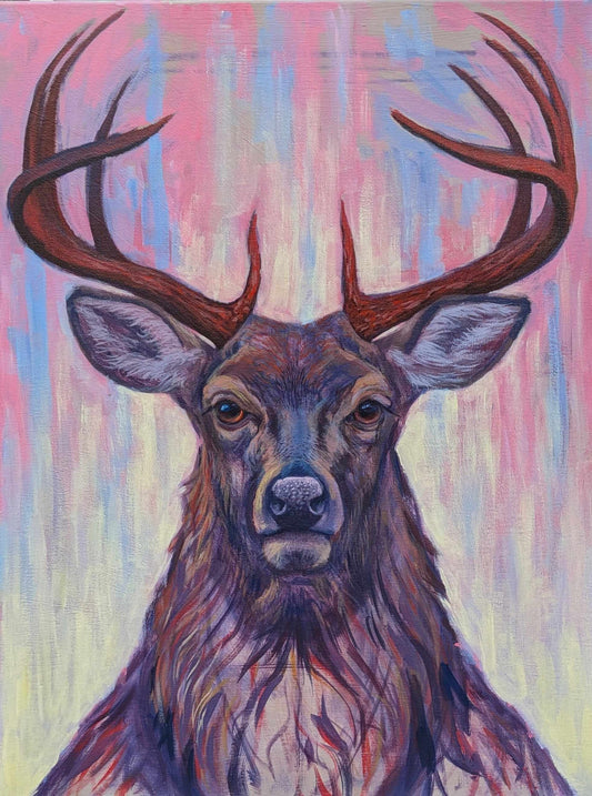 Dusk, an original painting by Canadian artist Andrew Gable.