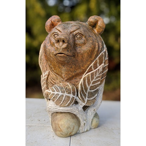Kingdom, an original Soapstone sculpture by Canadian artist Andrew Gable.