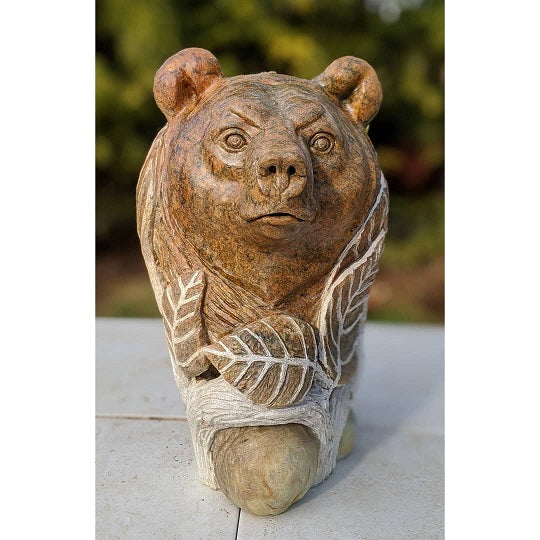 Kingdom, an original Soapstone sculpture by Canadian artist Andrew Gable.