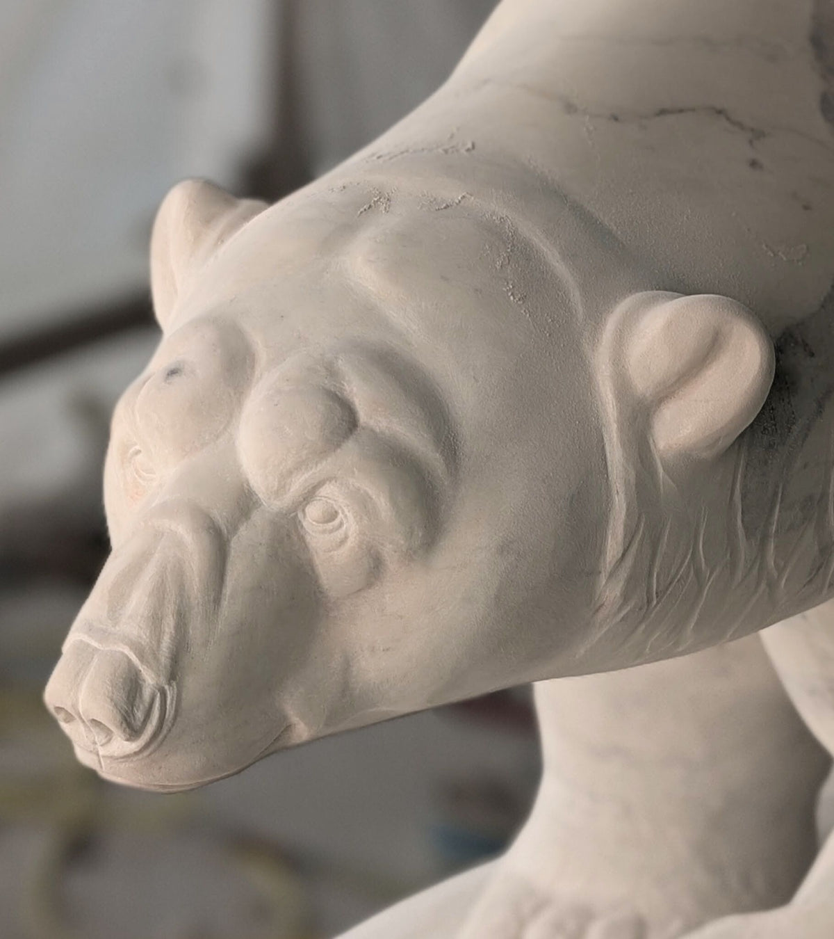 Legacy, an original Italian Marble sculpture by Canadian artist Andrew Gable.
