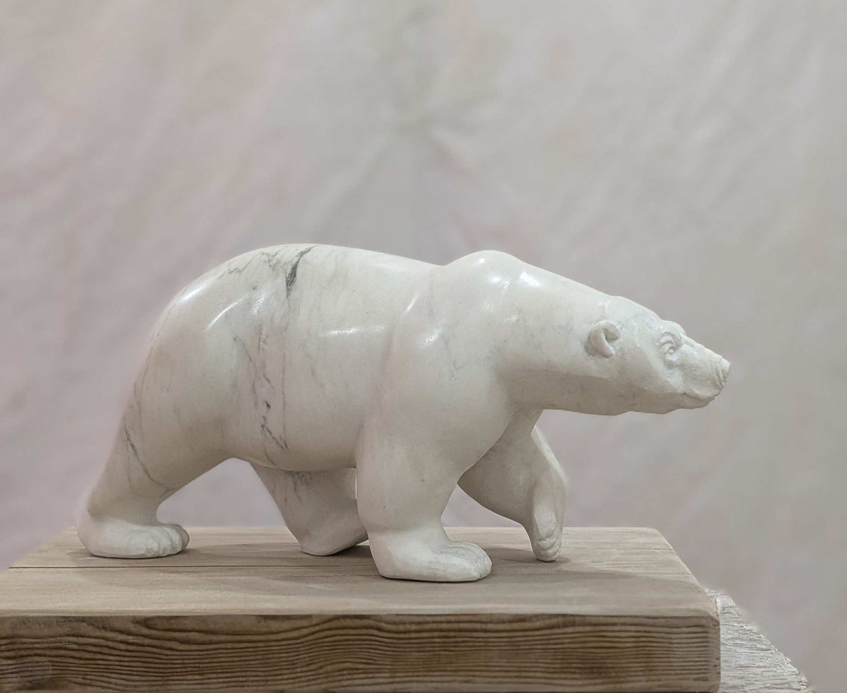 Destiny, an original Italian Marble sculpture by Canadian artist Andrew Gable.