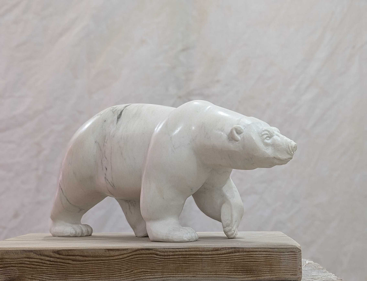 Destiny, an original Italian Marble sculpture by Canadian artist Andrew Gable.