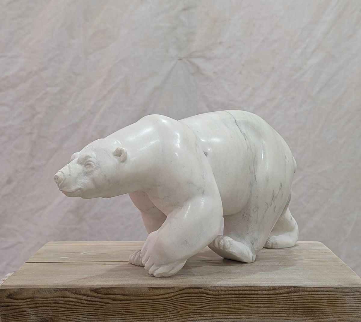 Destiny, an original Italian Marble sculpture by Canadian artist Andrew Gable.