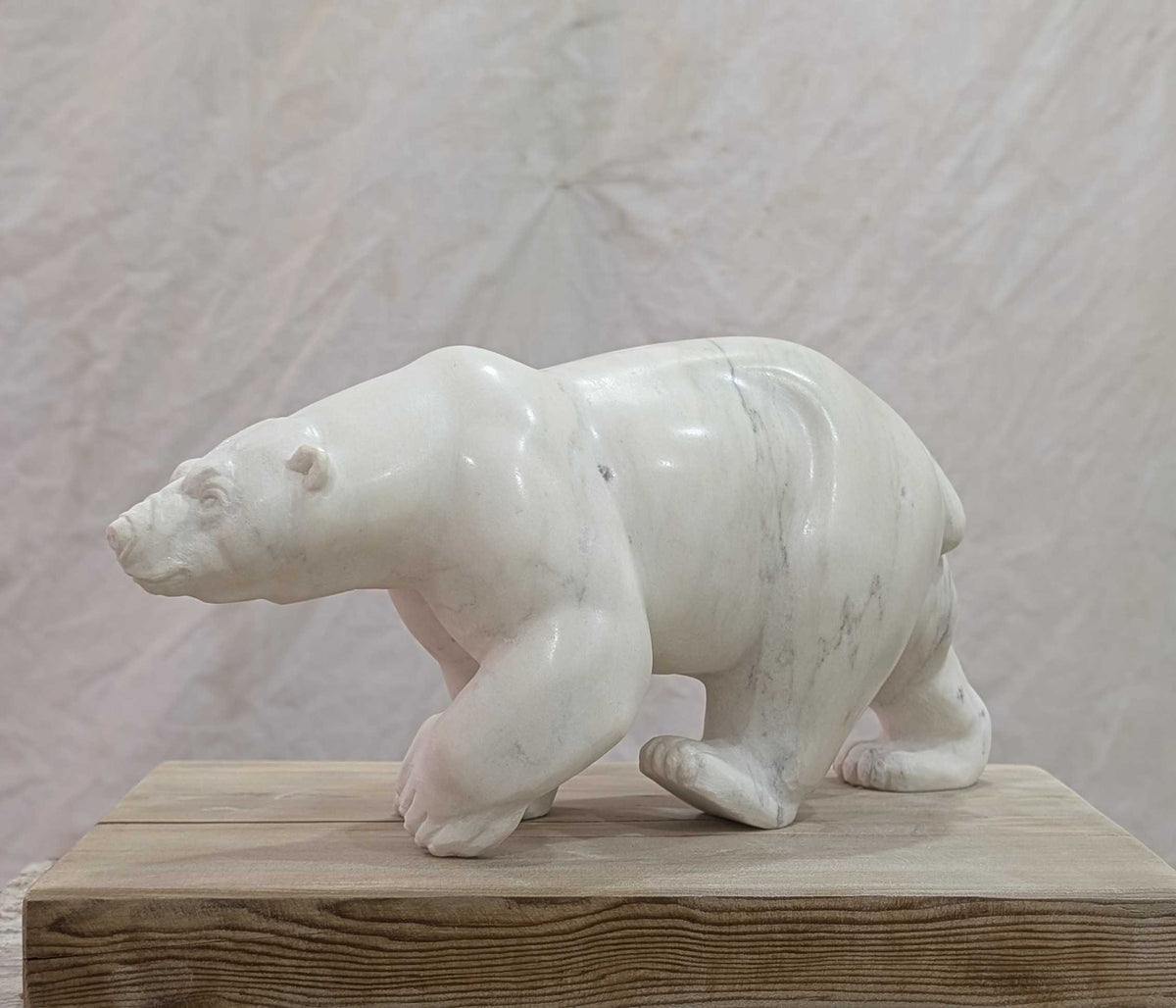 Destiny, an original Italian Marble sculpture by Canadian artist Andrew Gable.