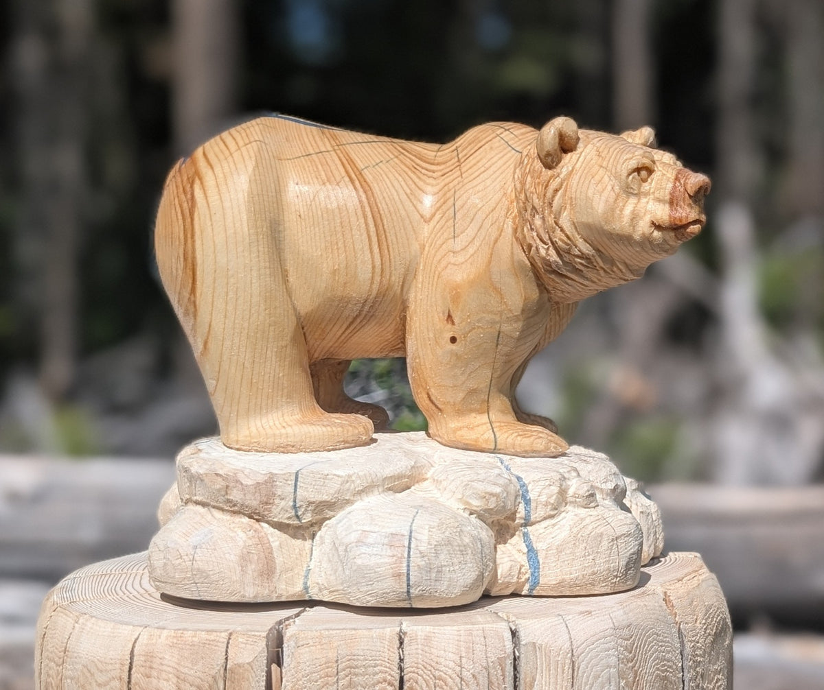 Origin, an original stone sculpture by Canadian artist Andrew Gable.