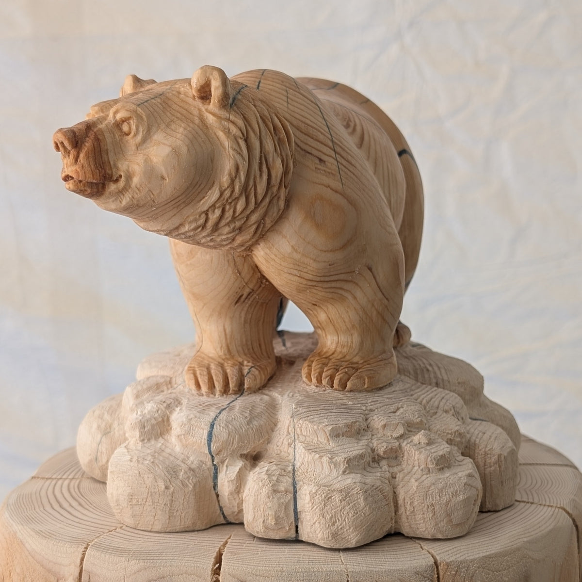 Origin, an original stone sculpture by Canadian artist Andrew Gable.