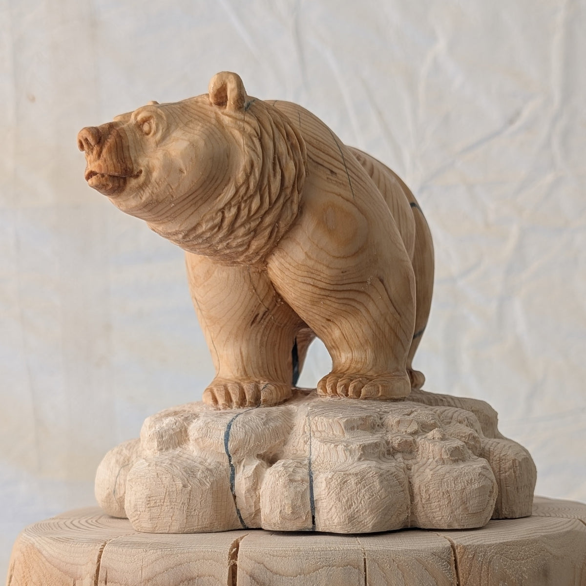 Origin, an original stone sculpture by Canadian artist Andrew Gable.