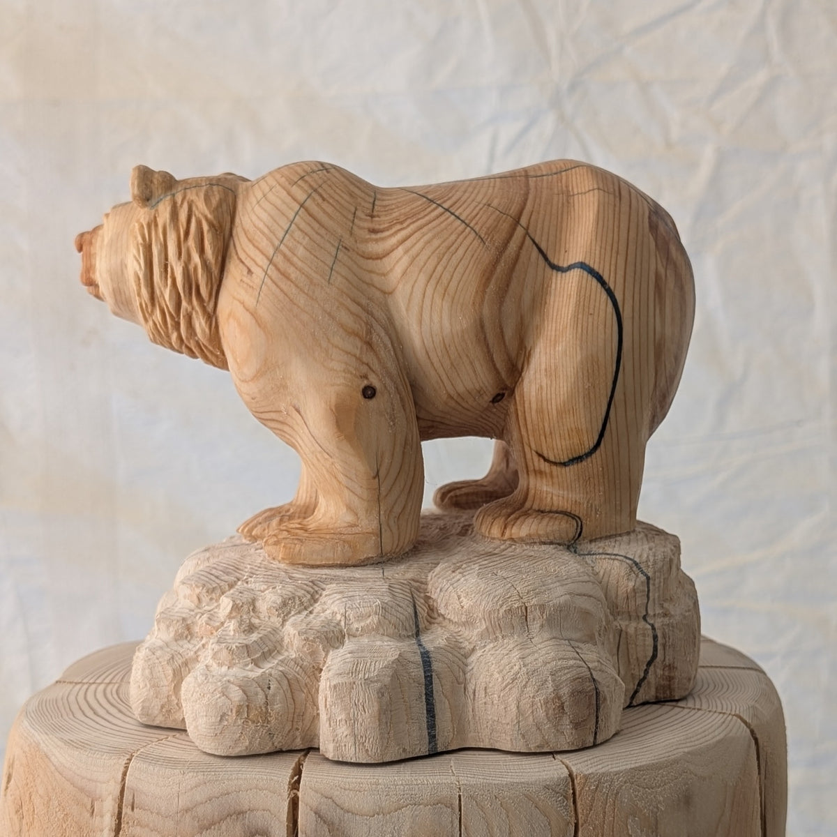 Origin, an original stone sculpture by Canadian artist Andrew Gable.