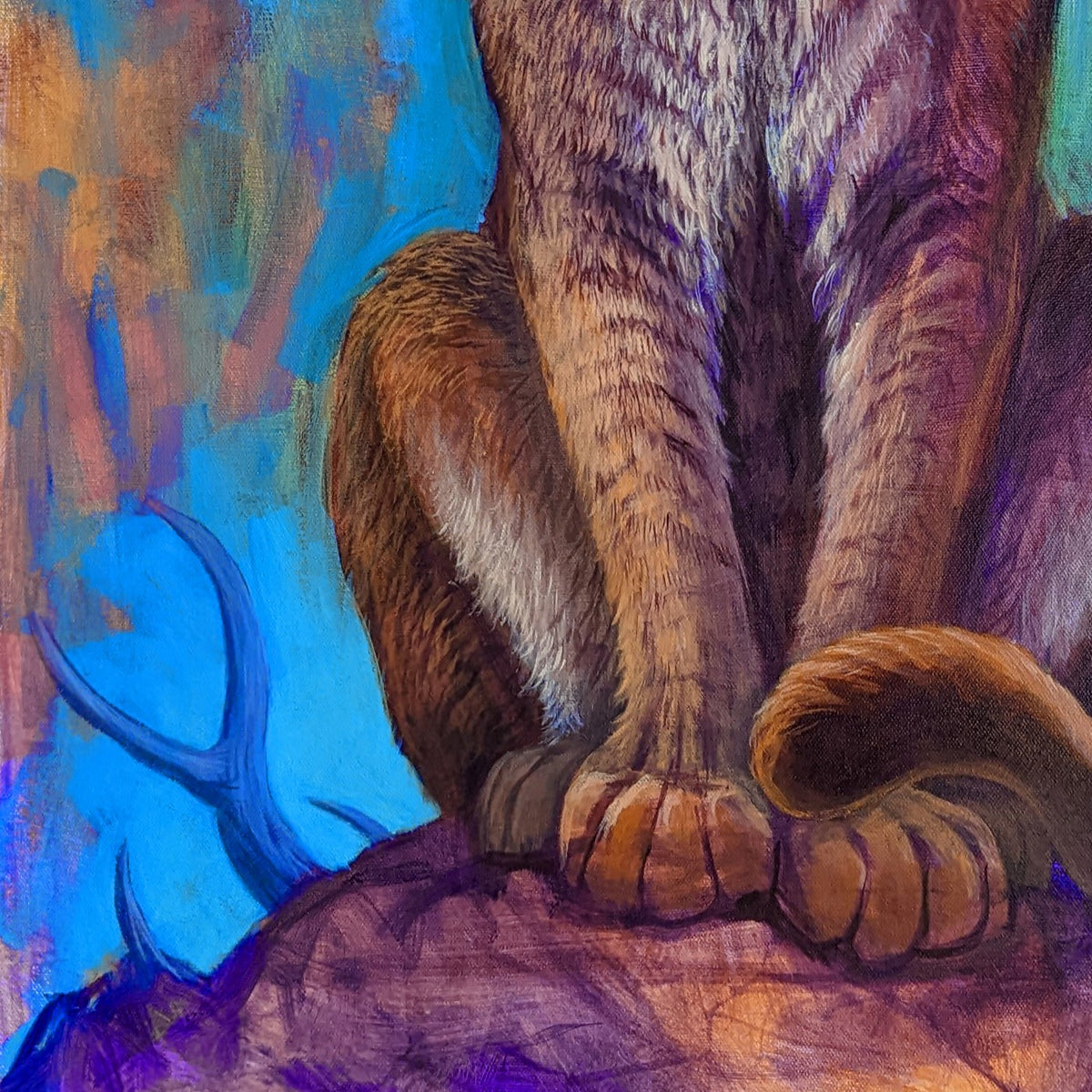 Quiet Confidence, an original painting by Canadian artist Andrew Gable.