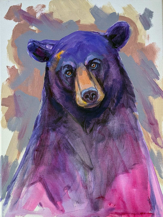 Magenta, an original painting by Canadian artist Andrew Gable.