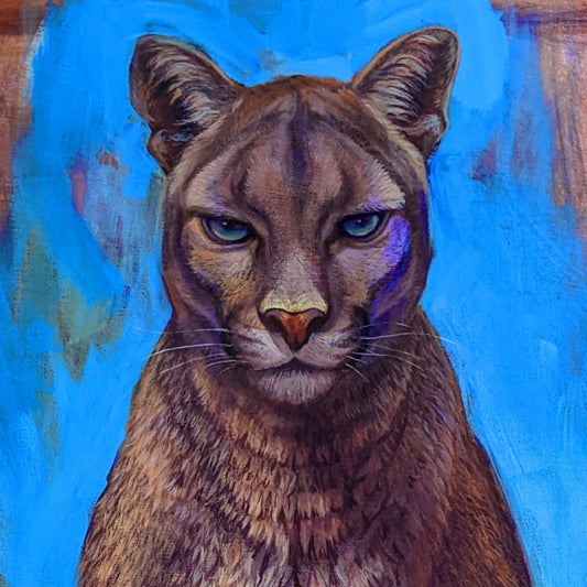 Quiet Confidence, an original painting by Canadian artist Andrew Gable.