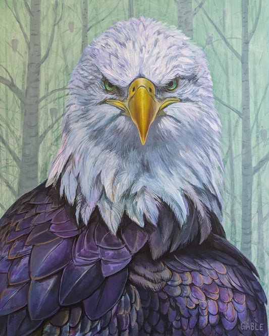 C.E.O, an original painting by Canadian artist Andrew Gable.