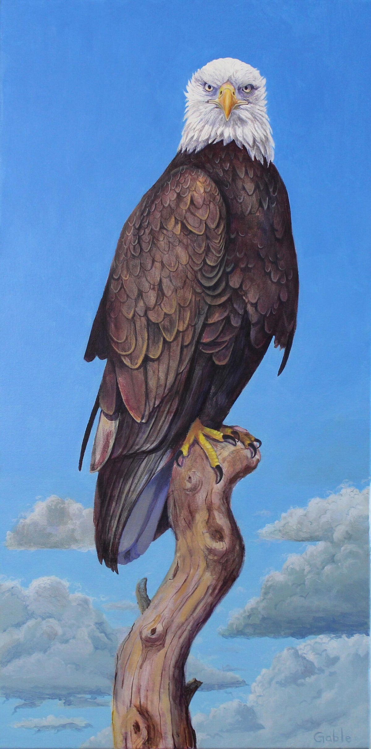 Majesty, an original painting by Canadian artist Andrew Gable.